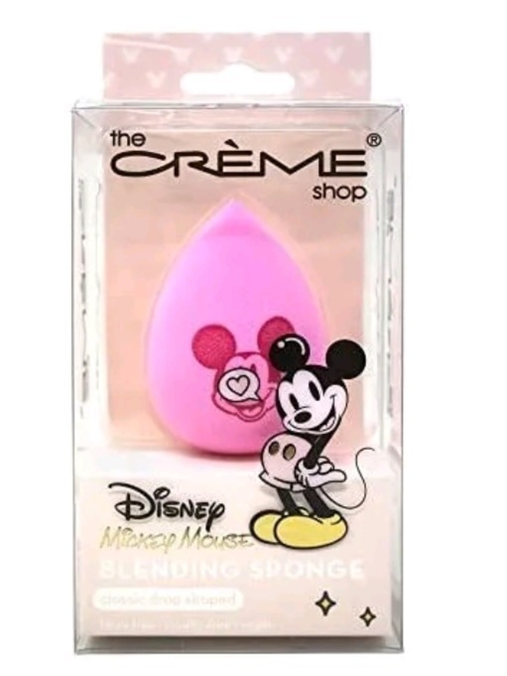 The Crème Shop Disney Pink Mickey Mouse Makeup Blending Sponge